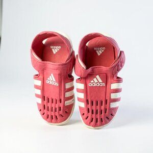 Adidas Summer Closed Toe Water Little Kids' Sandals Rose Tone-Cloud‎ Girl's 12